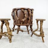 Vintage vinewood branch bar, 1950s