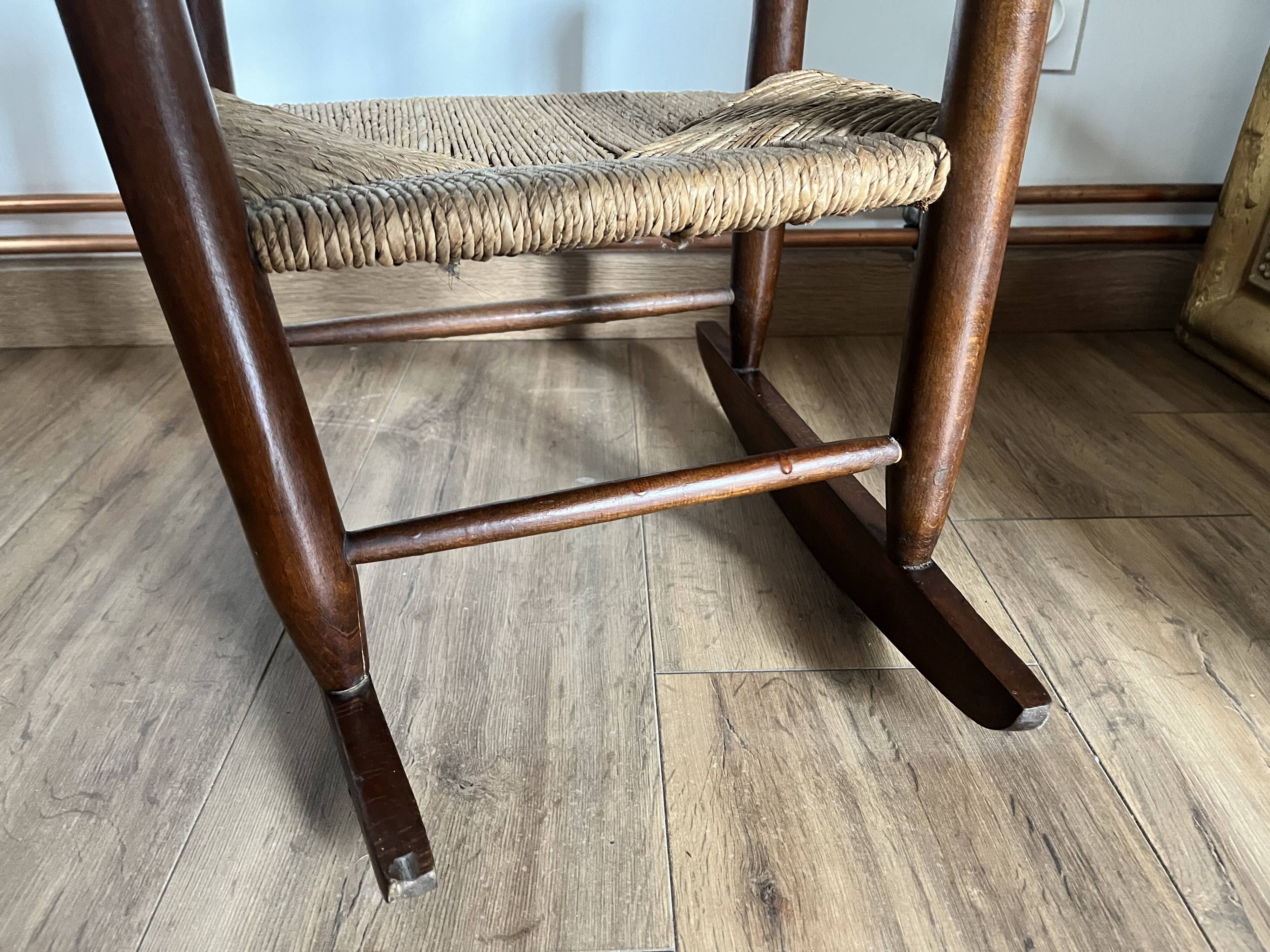 Pair of children's rocking chairs