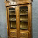 Renaissance library in solid walnut around 1850