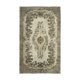 Tapis anatolien sculpté sculpté à la main des années 1970 186 cm x 292 cm