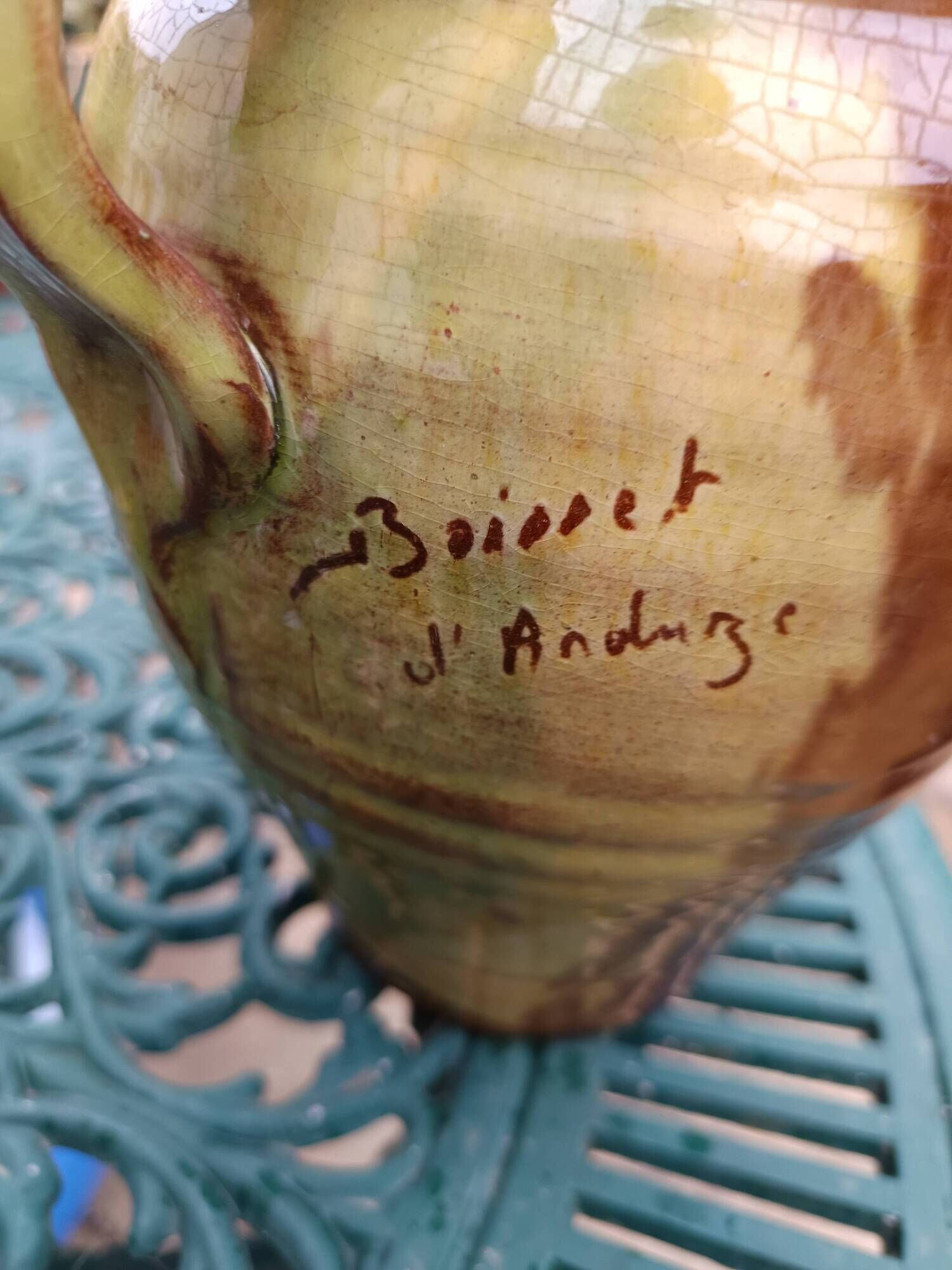 Poterie jarre Boisset d'Anduze