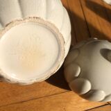 Art deco earthenware ball vase of saint clement