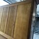 Buffet, rustic sideboard in solid cherry wood, 20th century