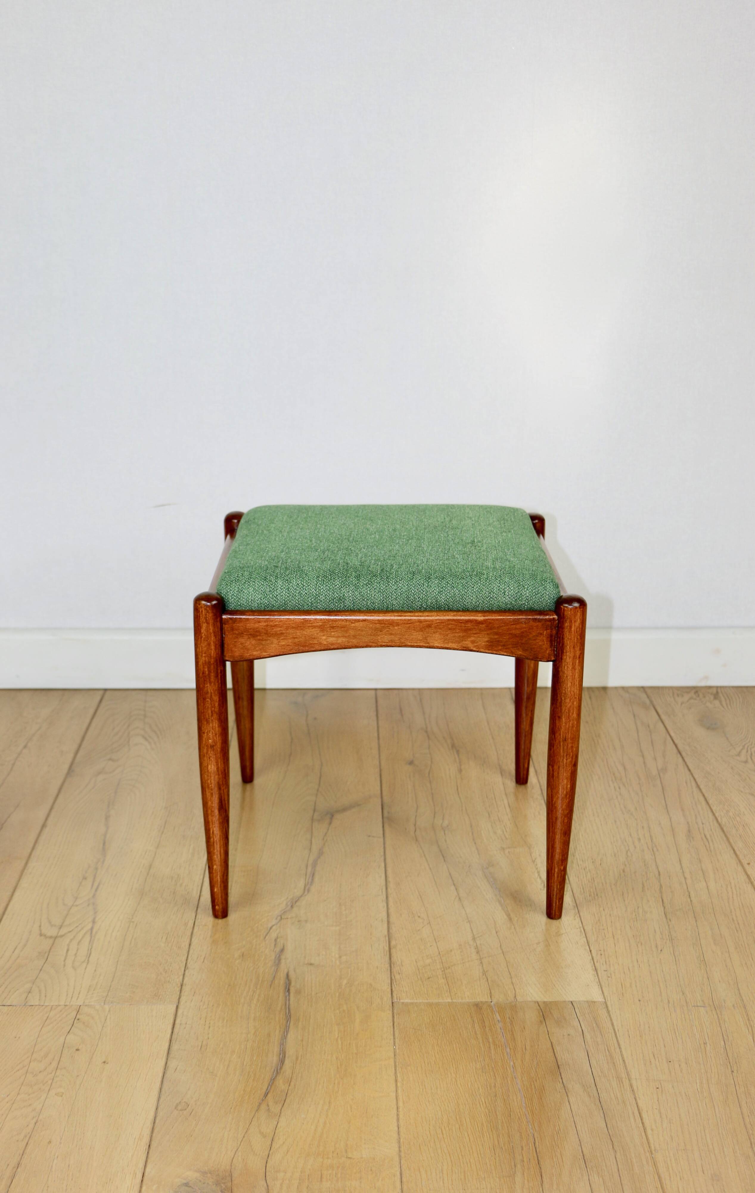 Tabouret Edmund Homa siège vert - tissu structurel