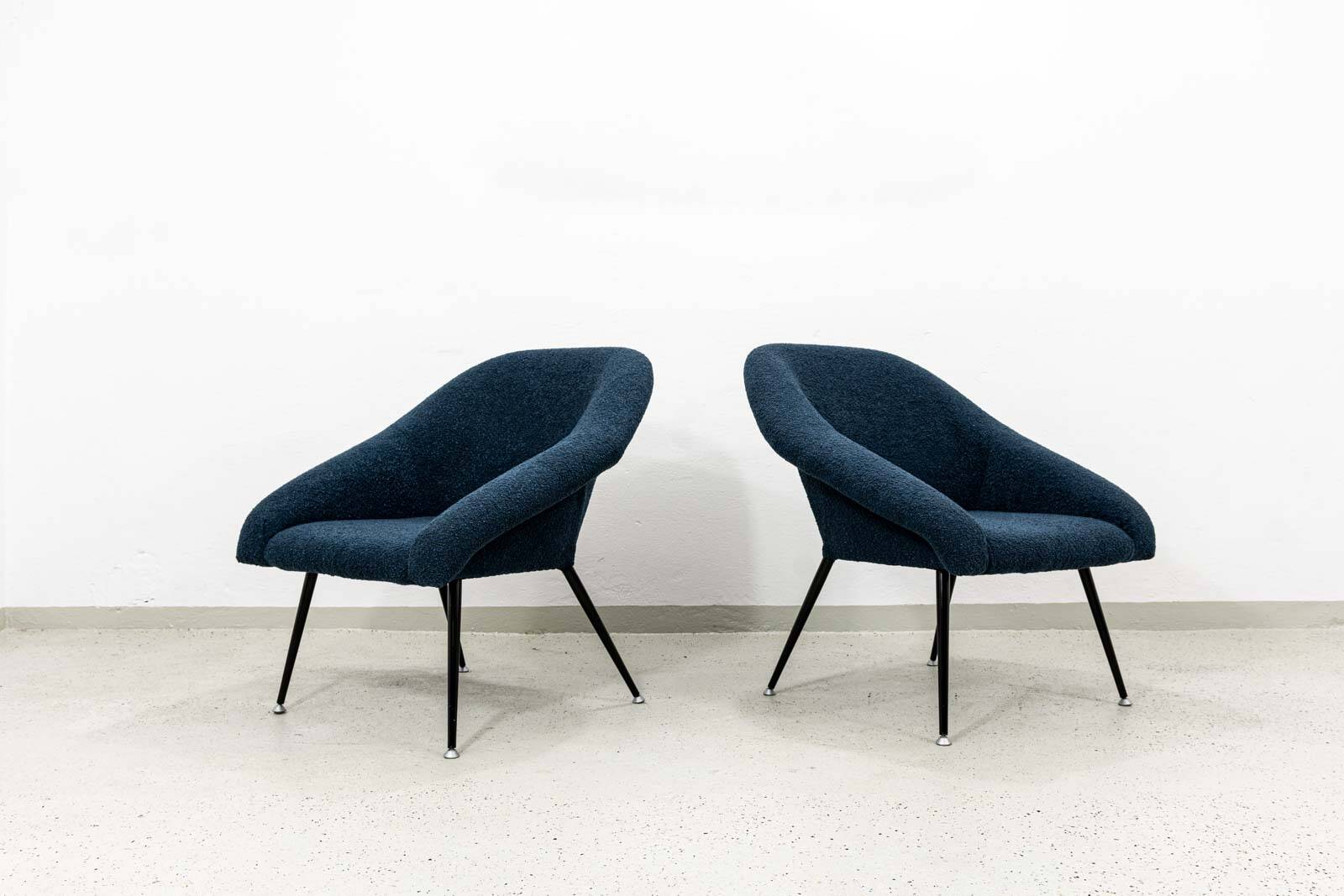 Space age Köln1, VEB Sitzmöbelwerke, Germany, 1970s, set of 2