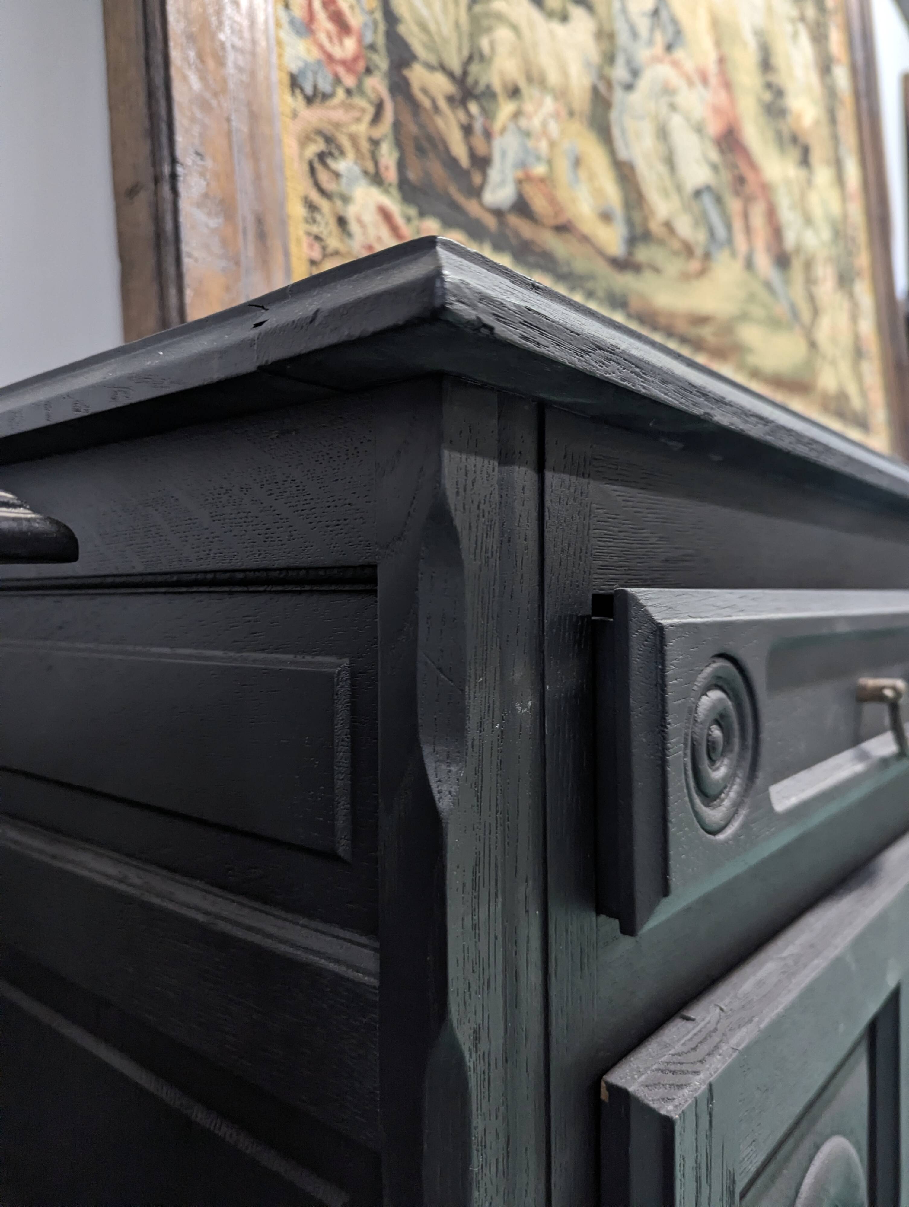 Black neo-Basque enfilade