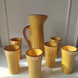 Ceramic orangeade service