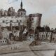 Plat décoratif art déco Creil et Montereau Choisy-le-Roi Château d'Amboise