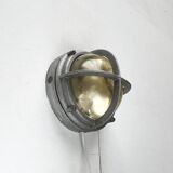 Mid-Century Danish Outdoor Metal Wall Lamp Model Skot by Lauritz Knudsen for Louis Poulsen, 1960s