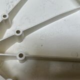 Tulip base rotating side table SPACE AGE by Lusch, Germany, 1970s