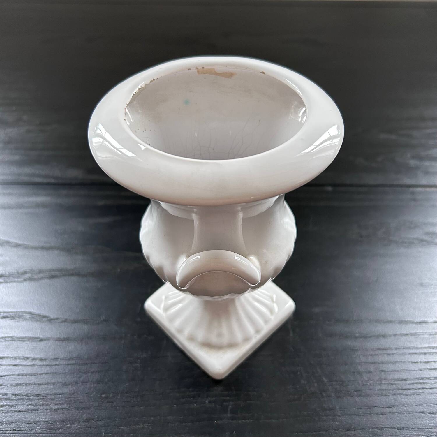 Medici style white vase