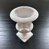 Vase blanc stylé Médicis