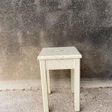 Old white stool