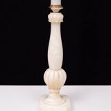 Paire de lampes de table grecques classiques en albâtre années 1970