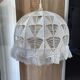 Vintage crochet lampshade