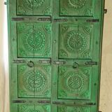 Old wooden door