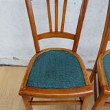 4 Mado wooden chairs, bistro