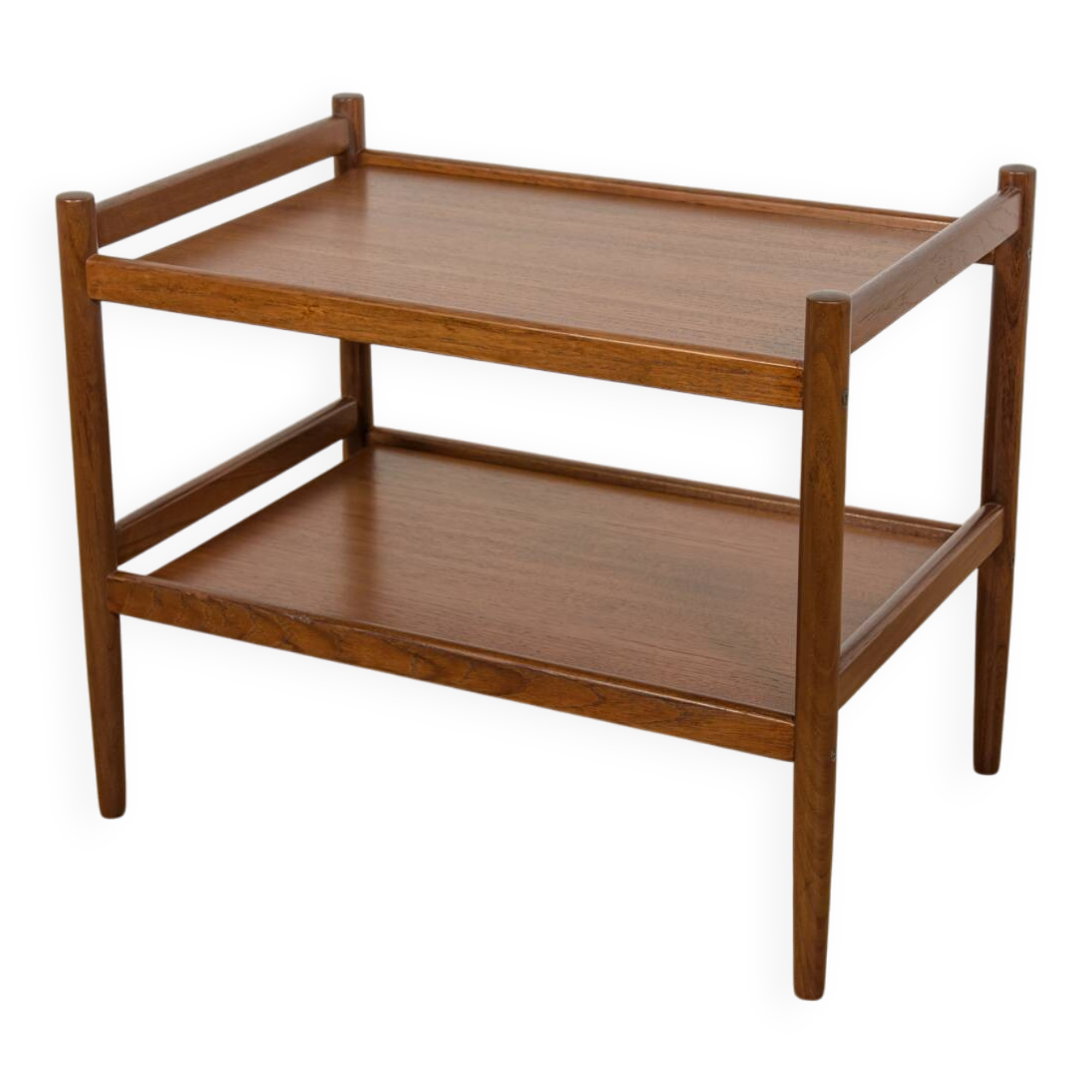 Console en teck du milieu du siècle, Danemark, années 1970