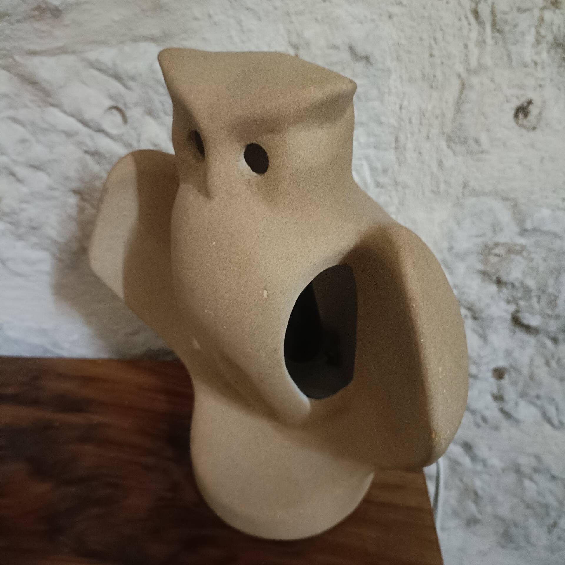 Zoomorphic lamp, owl, seventies