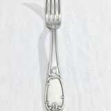 49-piece cutlery set in Louis XV silver-plated metal