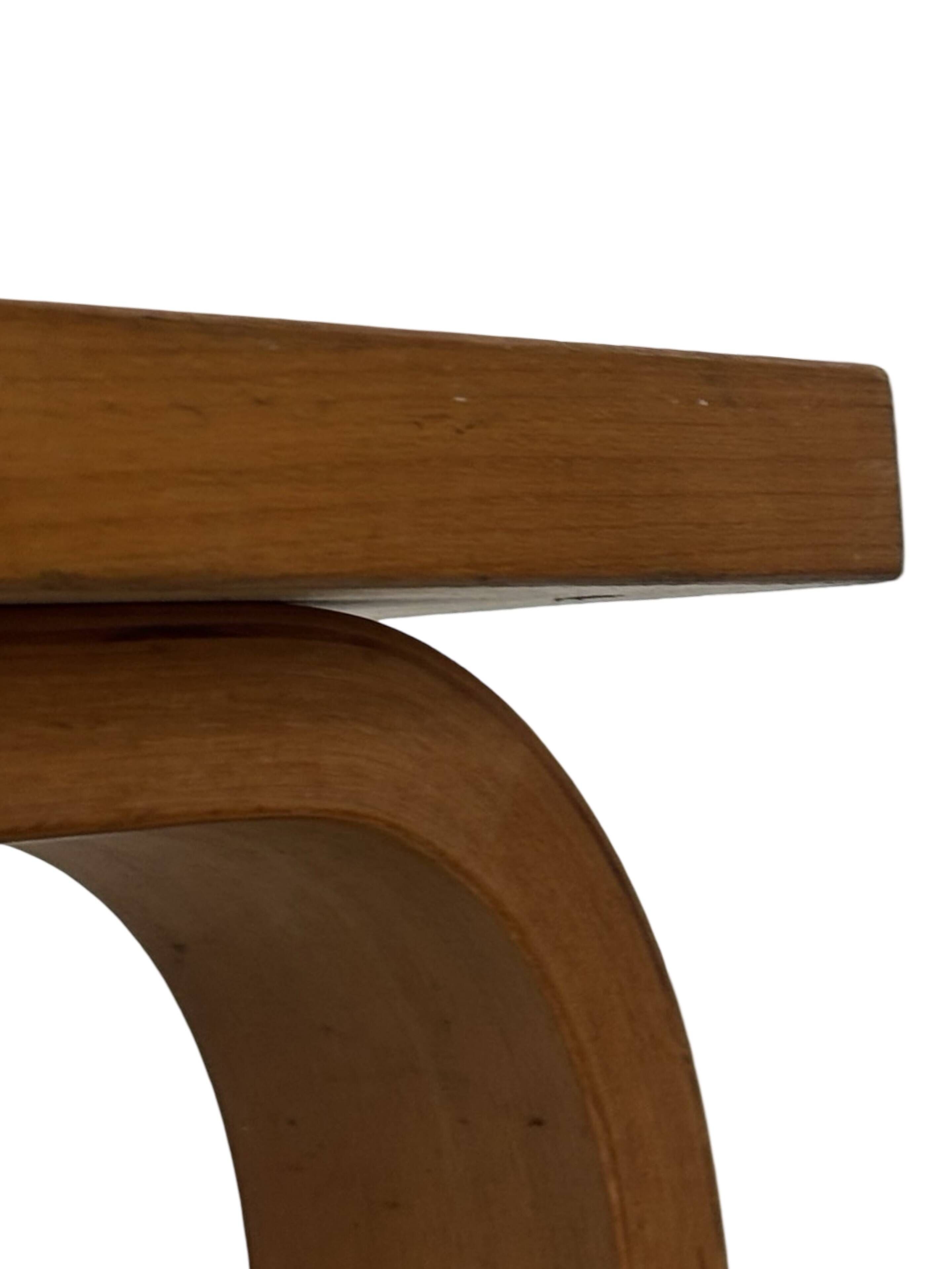 Vintage birch table/desk Magnus Olesen Danish Design