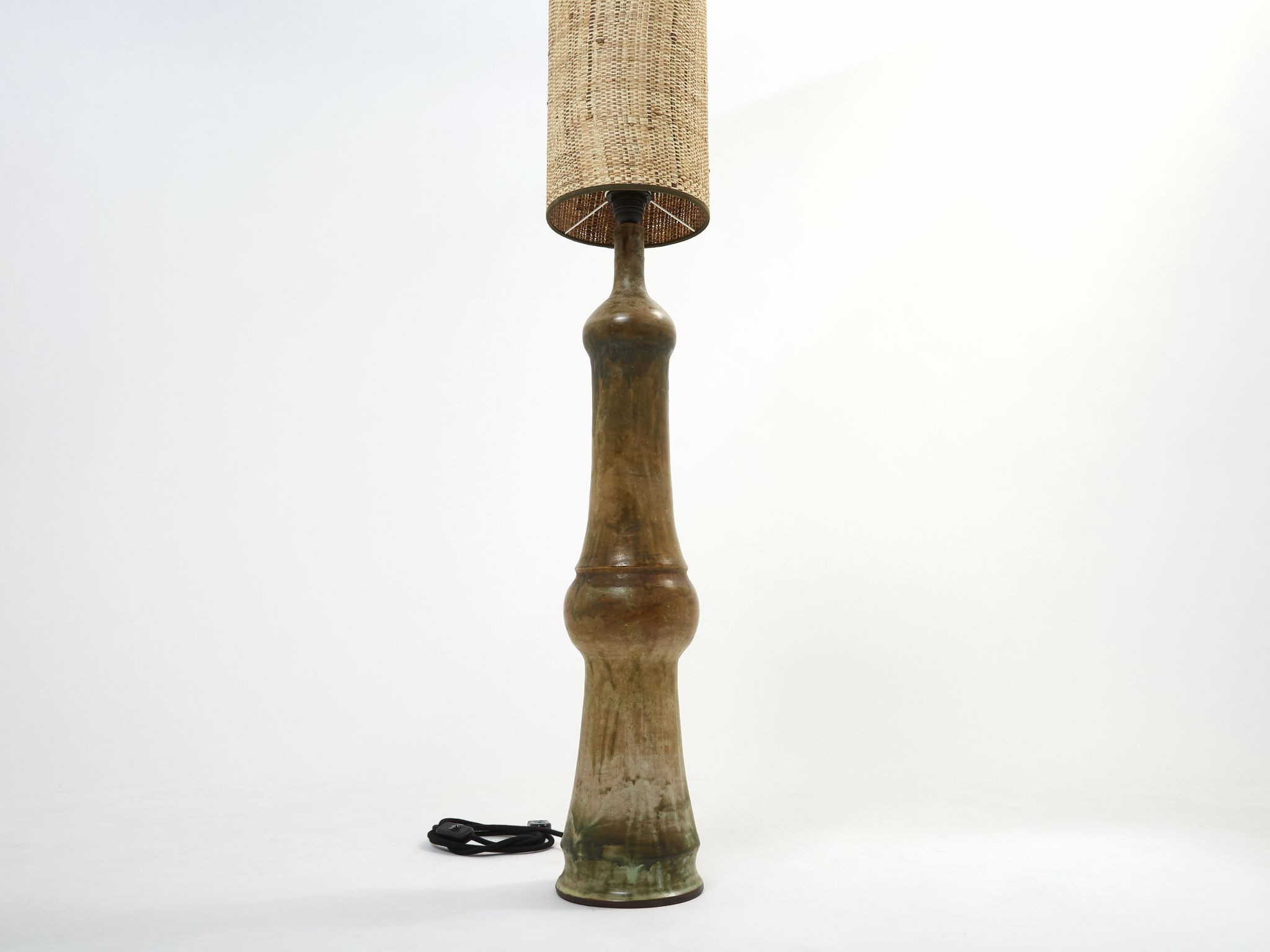 Lampe en céramique vers 1970