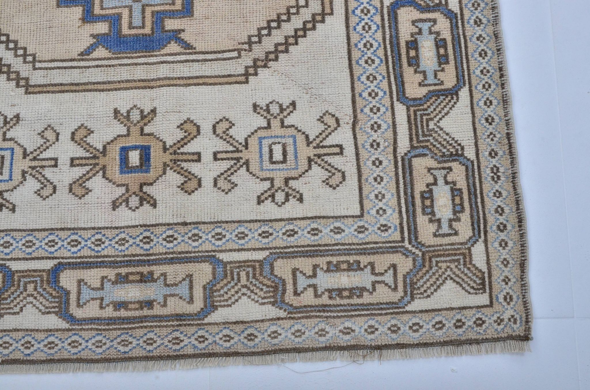 Tapis fait main Oushak turc sku 3559