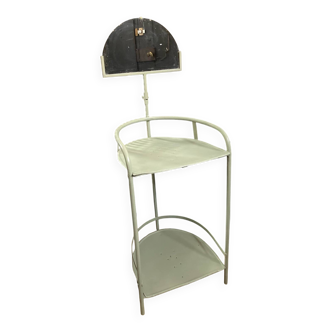 Dressing table, metal bedside table, 1950s