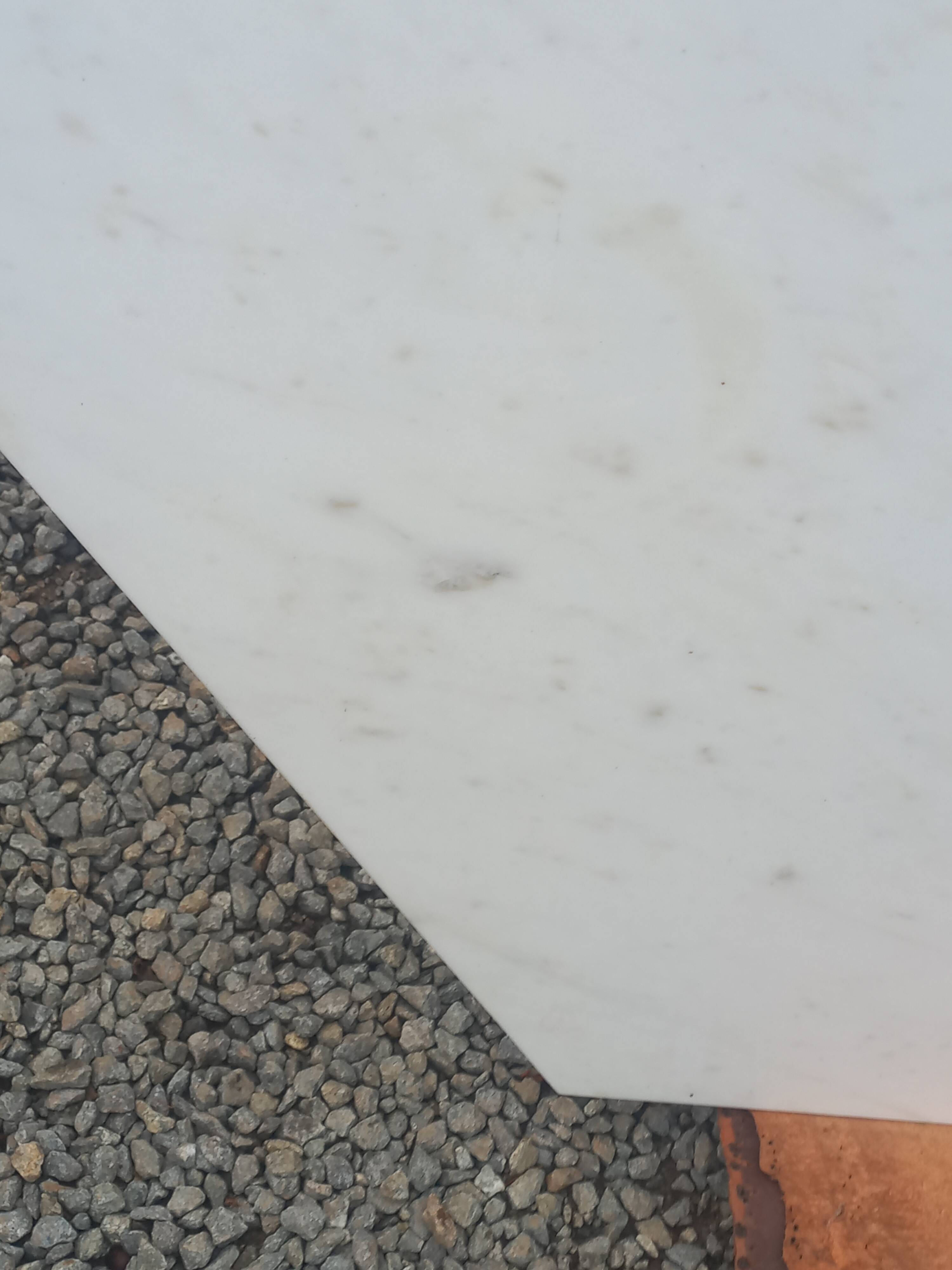 Table design en marbre des années 70