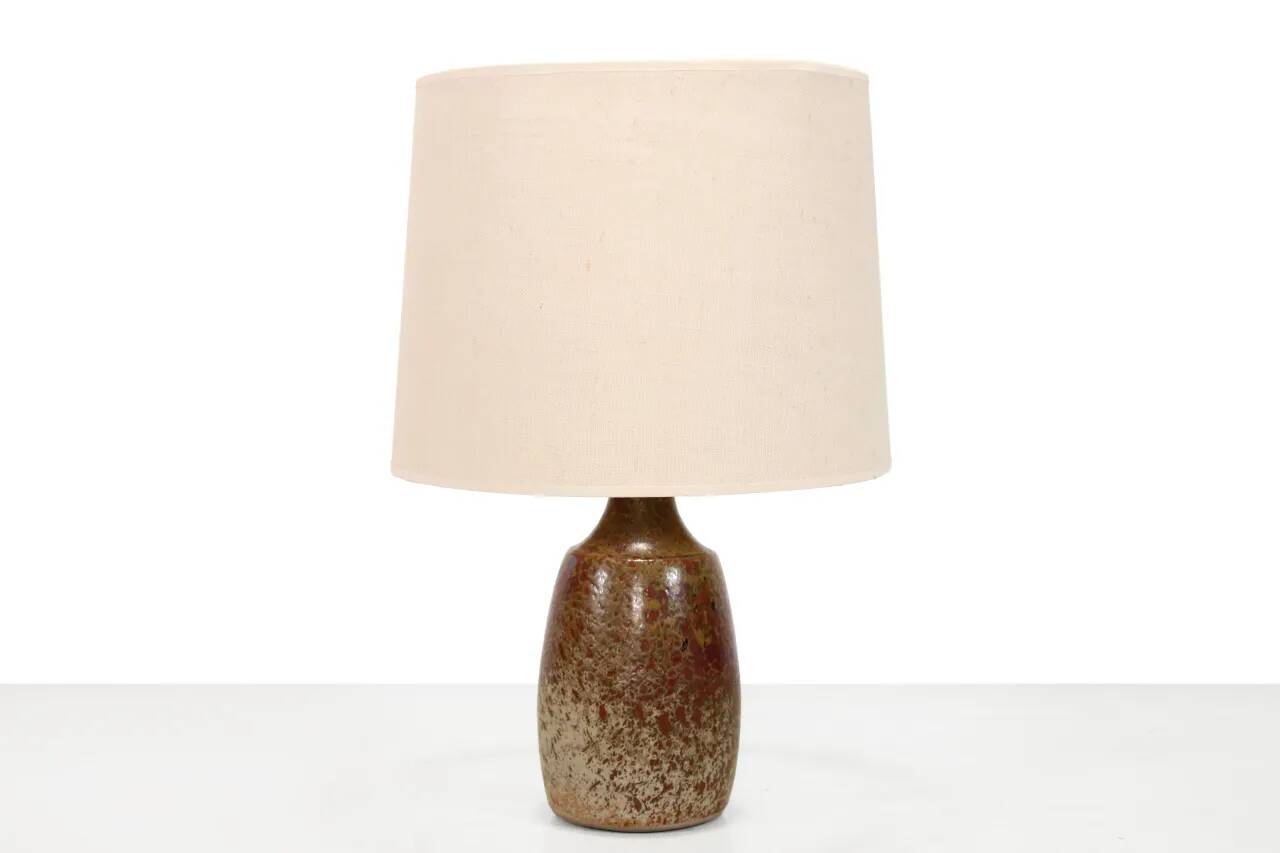 Large Ceramic table lamp by Frank Milo for Tromborg, model 566