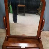 Barbiere en acajou du XIXe siècle