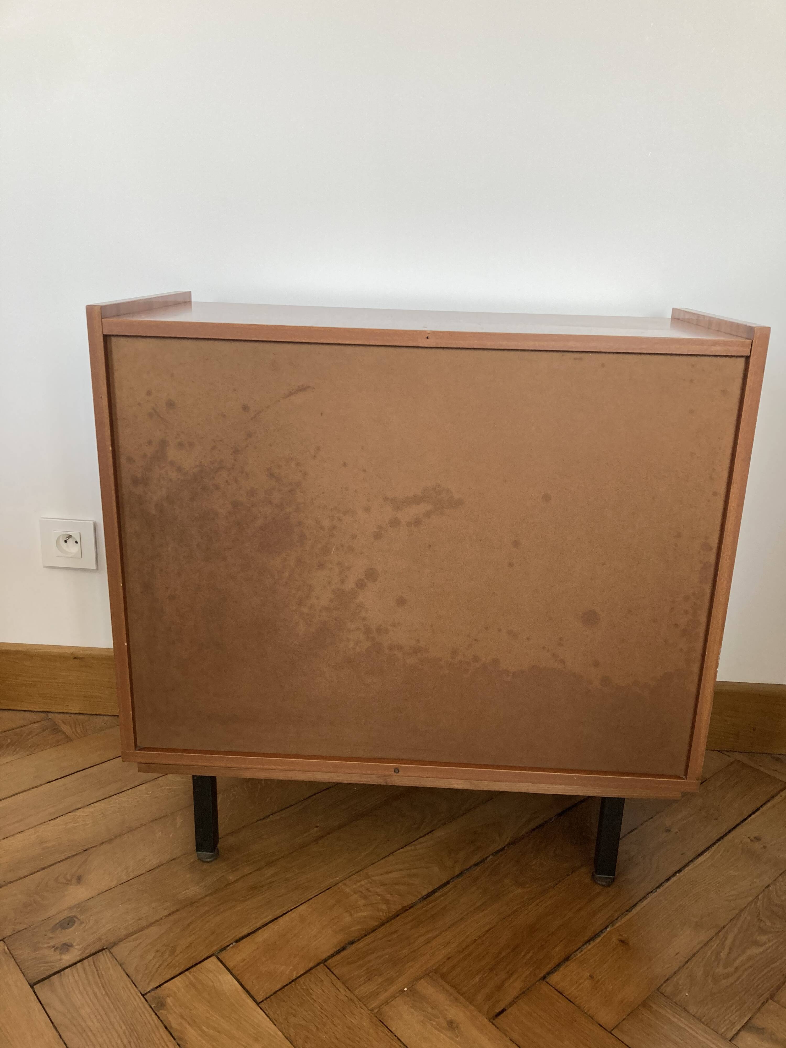 Sliding door cabinet