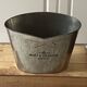 Moet Chandon Pewter Champagne Bucket. Vintage French Magnum Cooler