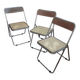 Chaises Pliantes vintage