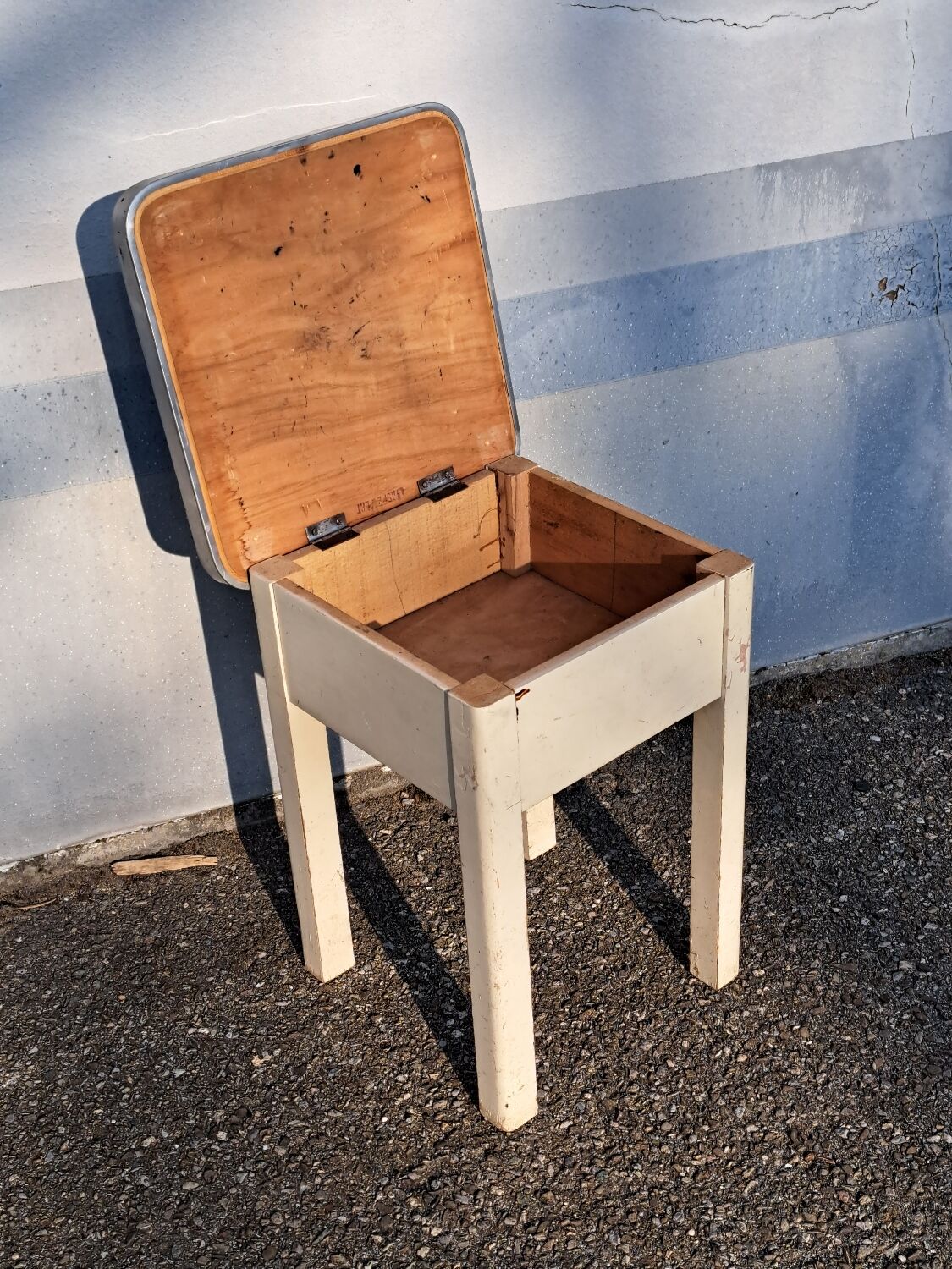 Vintage workshop stool