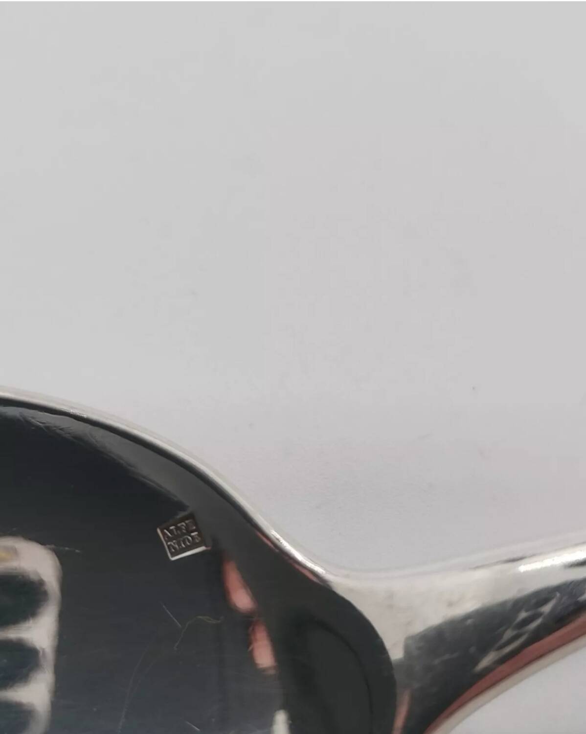 7 Alfenide Silver Metal Table Spoons