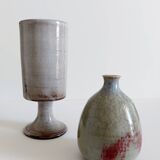 Set of five vintage vases