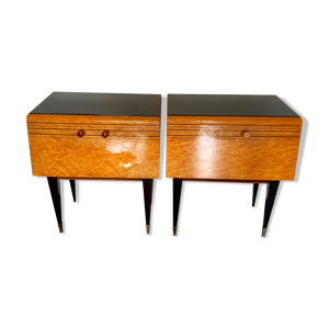 Tables de chevait vintage année 50