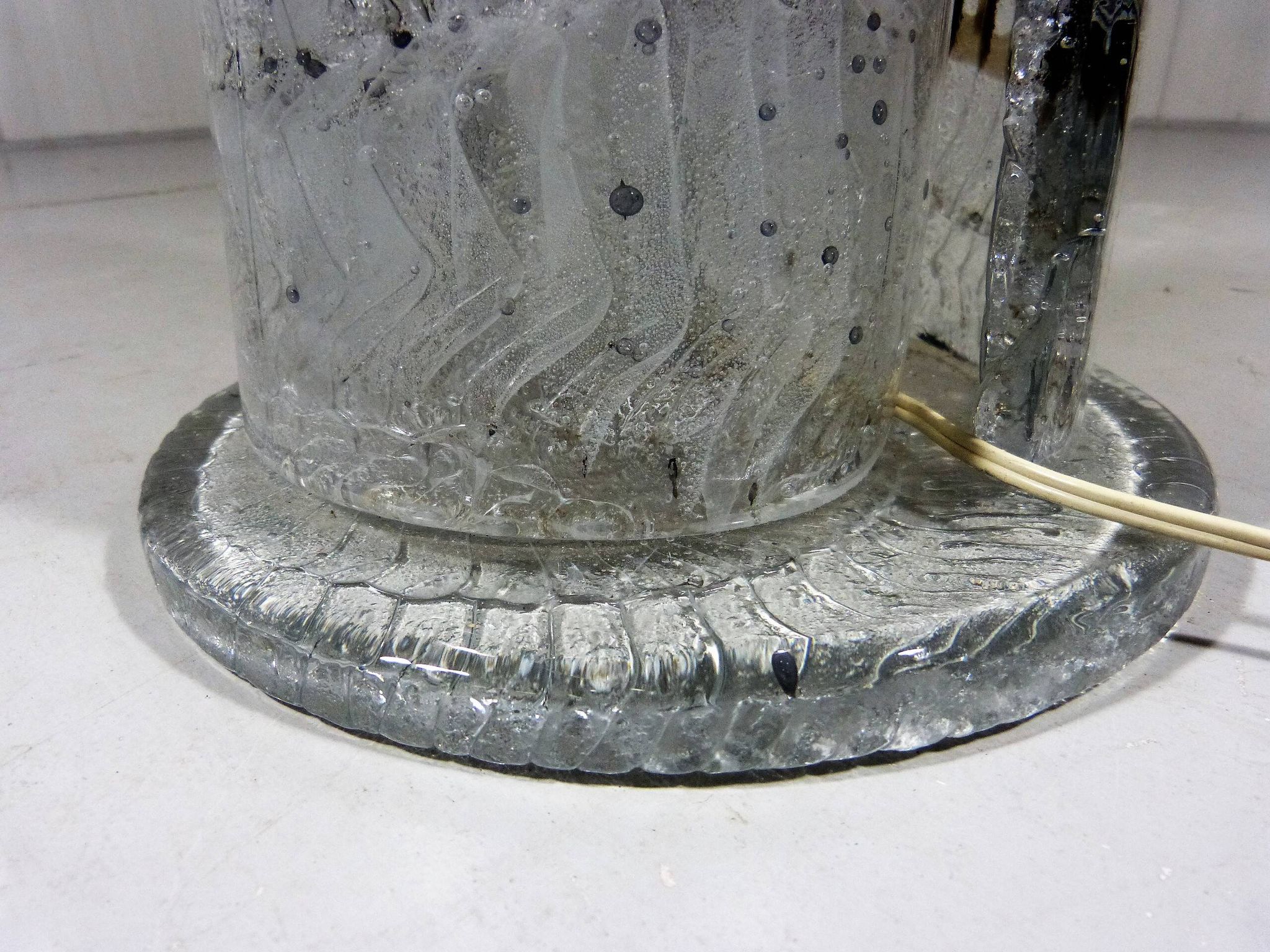 Lampe de table Mazzega, Italie, années 1960
