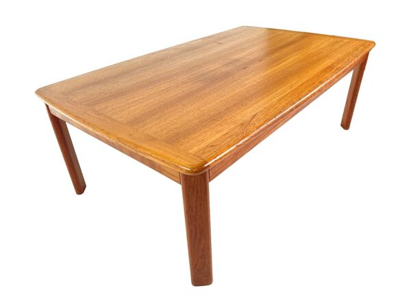 table basse vintage au design danois par Niels Bach, années 1960