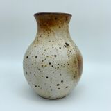 Pansu vase in ceramic gres pyrite