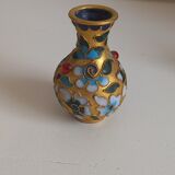 Vases miniatures cloisonnés