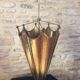 Porte parapluie vintage en laiton