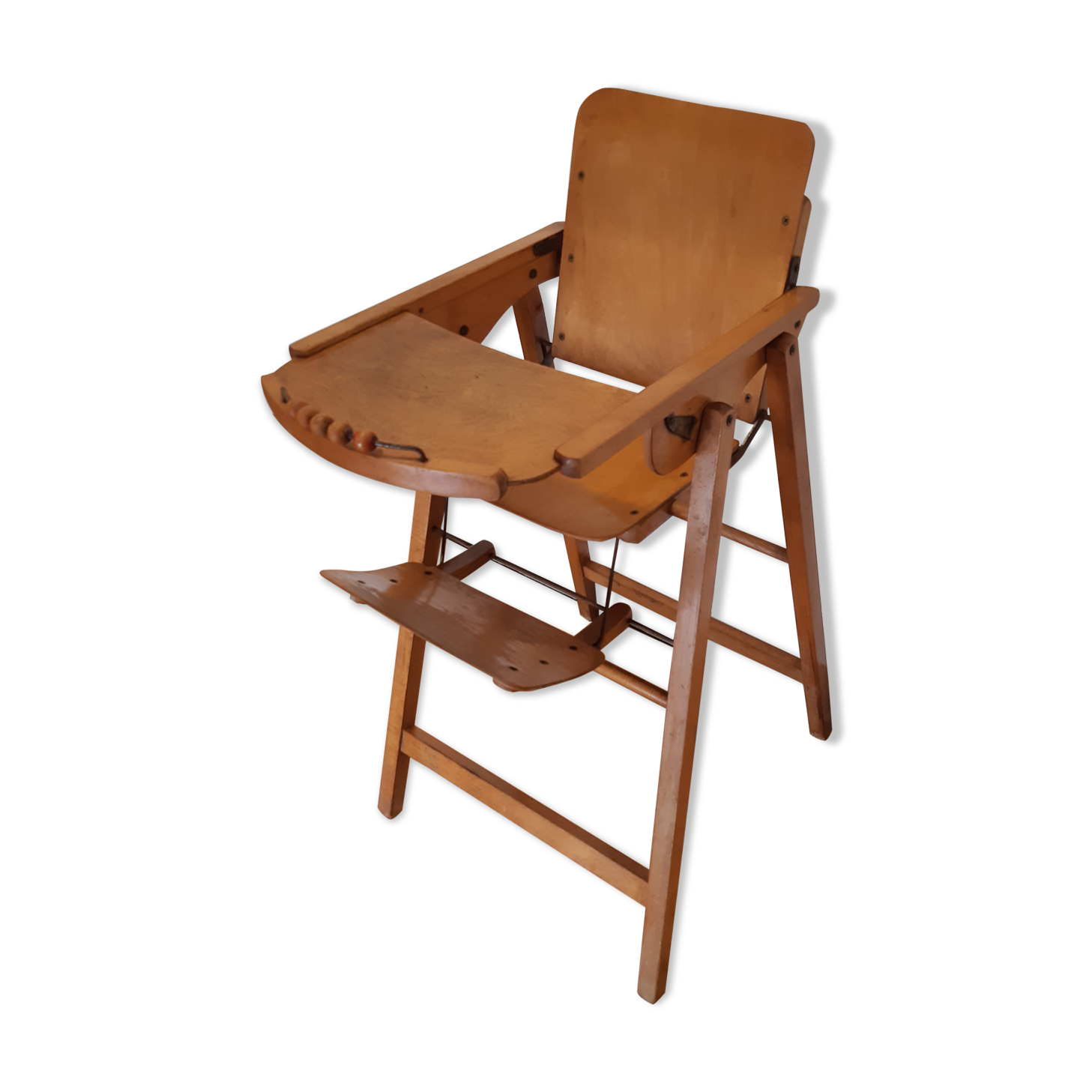Vintage high folding chair