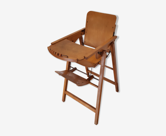 Vintage high folding chair
