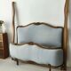 Antique French Louis XV Bed Demi Corbeille Double