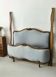 Antique French Louis XV Bed Demi Corbeille Double