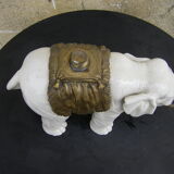 White porcelain elephant