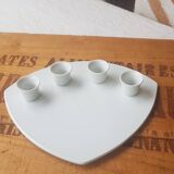 Designer painter's palette candle holder