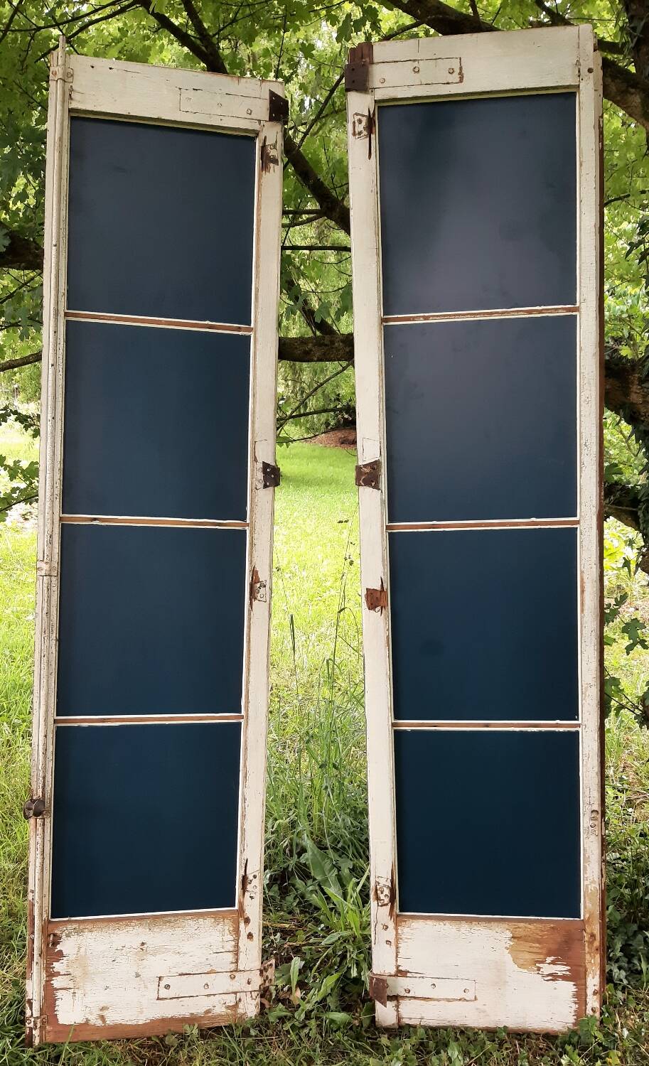 Double-leaf mirror (French window)